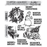 Stampers Anonymous PRE-ORDER Cling Stamps Wonderment (CMS504)