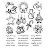 Stampers Anonymous PRE-ORDER Cling Stamps Christmas Doodles (CMS505) Stampers Anonymous PRE-ORDER Cling Stamps Christmas Doodles (CMS505)