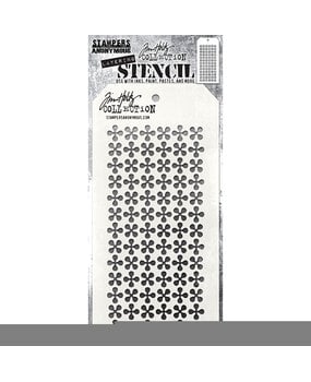 Stampers Anonymous PRE-ORDER Tim Holtz Retro Pinwheel Layering Stencil (THS191) Stampers Anonymous PRE-ORDER Tim Holtz Retro Pinwheel Layering Stencil (THS191)