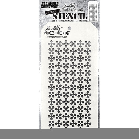 Stampers Anonymous PRE-ORDER Tim Holtz Retro Pinwheel Layering Stencil (THS191) Stampers Anonymous PRE-ORDER Tim Holtz Retro Pinwheel Layering Stencil (THS191)
