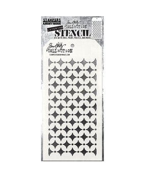 Stampers Anonymous PRE-ORDER Tim Holtz Retro Diamond Layering Stencil (THS192) Stampers Anonymous PRE-ORDER Tim Holtz Retro Diamond Layering Stencil (THS192)