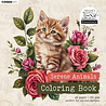 Studio Light Jenine's Mindful Art 8x8 Inch Coloring Book Serene Animals (JMA-ES-CB19) Studio Light Jenine's Mindful Art 8x8 Inch Coloring Book Serene Animals (JMA-ES-CB19)