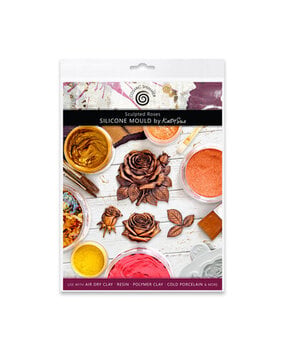 Cosmic Shimmer Silicone Mould Sculpted Roses (CF0171-CS)
