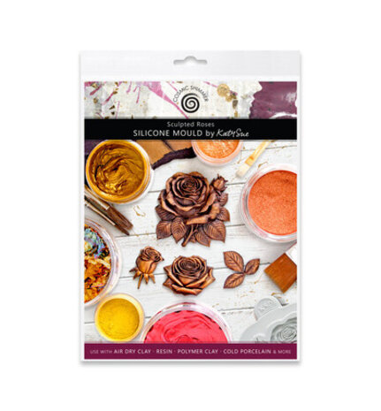 Cosmic Shimmer Silicone Mould Sculpted Roses (CF0171-CS)