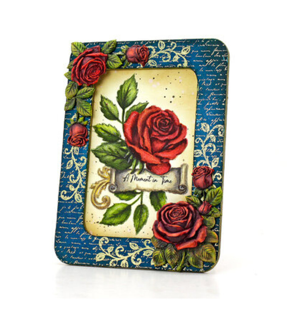 Cosmic Shimmer Silicone Mould Sculpted Roses (CF0171-CS)