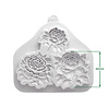 Cosmic Shimmer Silicone Mould Sculpted Peonies (CF0172-CS)