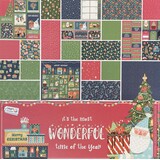 Craft Sensations It's The Most Wonderful Time Of The Year 12x12 Inch Paper Pad (CR0382K/22A)