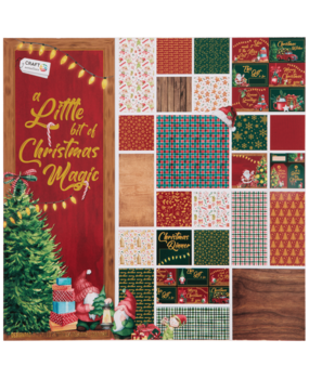Craft Sensations A Little Bit of Christmas Magic 12x12 Inch Paper Pad (2562887) Craft Sensations A Little Bit of Christmas Magic 12x12 Inch Paper Pad (2562887)
