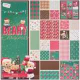 Craft Sensations We Wish You a Beary Christmas 12x12 Inch Paper Pad (3224848)