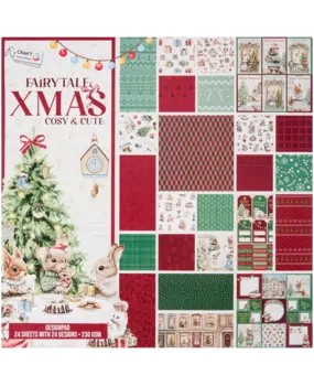 Craft Sensations Fairytale XMAS Cosy & Cute 12x12 Inch Paper Pad (3224848) Craft Sensations Fairytale XMAS Cosy & Cute 12x12 Inch Paper Pad (3224848)
