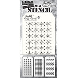 Stampers Anonymous Tim Holtz Mini Layering Stencil Set 63 (THMST063)
