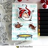 Impronte d'Autore Jumping Santa Clear Stamp (2733-CLEM-E) Impronte d'Autore Jumping Santa Clear Stamp (2733-CLEM-E)