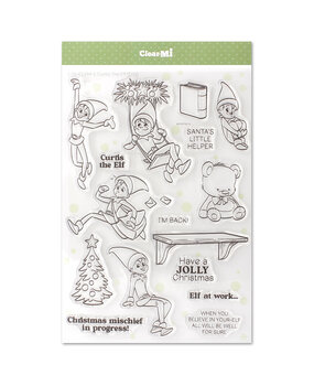 Impronte d'Autore Curtis the Elf Clear Stamp (2751-CLEM-E)