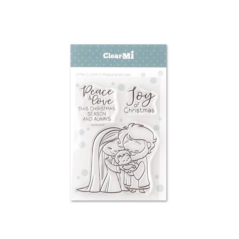Impronte d'Autore Peace and Love Clear Stamp (2756-CLEM-C) Impronte d'Autore Peace and Love Clear Stamp (2756-CLEM-C)