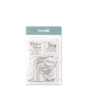 Impronte d'Autore Peace and Love Clear Stamp (2756-CLEM-C)