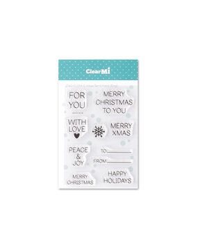 Impronte d'Autore XMas Sentiment Clear Stamp (2745-CLEM-C)