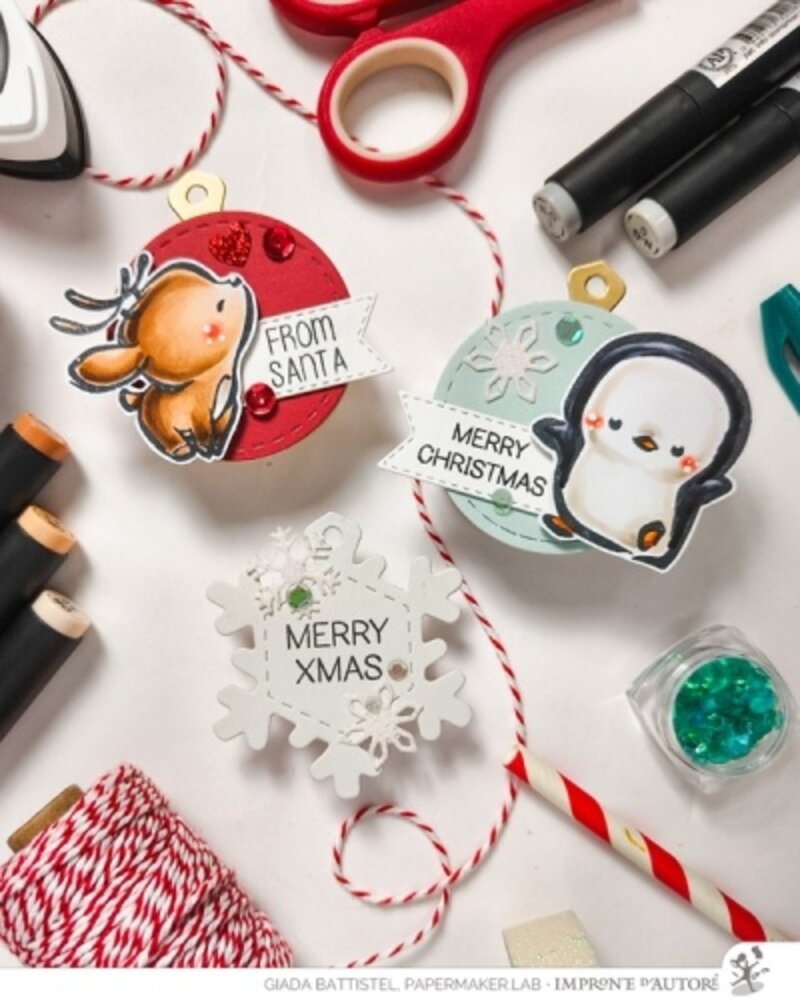 Impronte d'Autore XMas Sentiment Clear Stamp (2745-CLEM-C) Impronte d'Autore XMas Sentiment Clear Stamp (2745-CLEM-C)