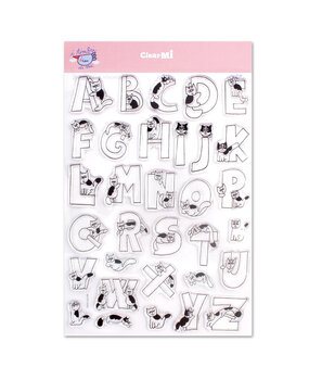 Impronte d'Autore Alfabeto Gatto Clear Stamp (2767-CLEM-E)