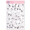 Impronte d'Autore Alfabeto Gatto Clear Stamp (2767-CLEM-E) Impronte d'Autore Alfabeto Gatto Clear Stamp (2767-CLEM-E)