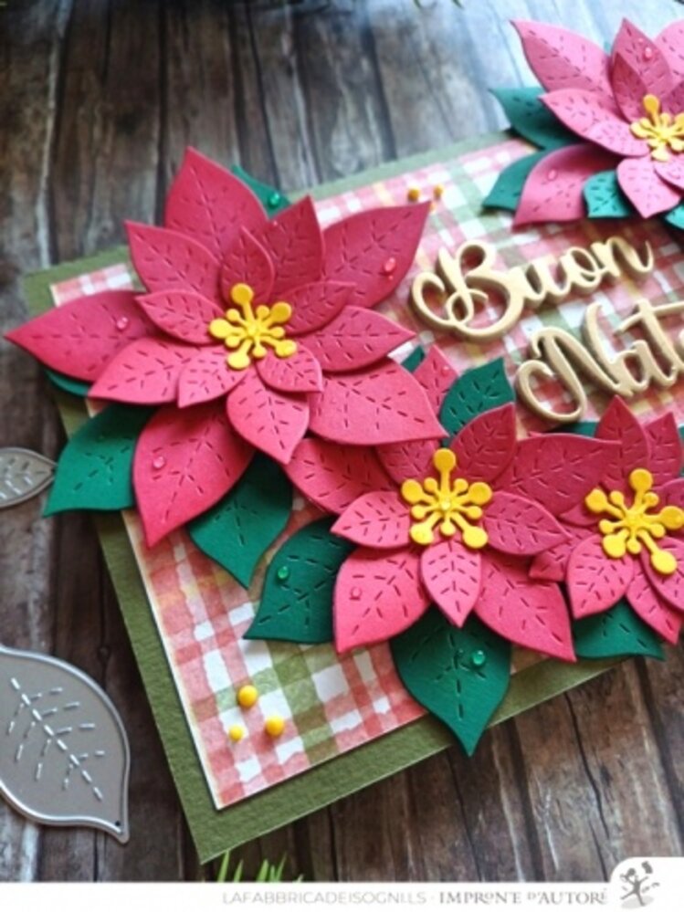 Impronte d'Autore Poinsettia Dies (88707-CML-E)