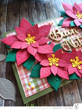 Impronte d'Autore Poinsettia Dies (88707-CML-E)
