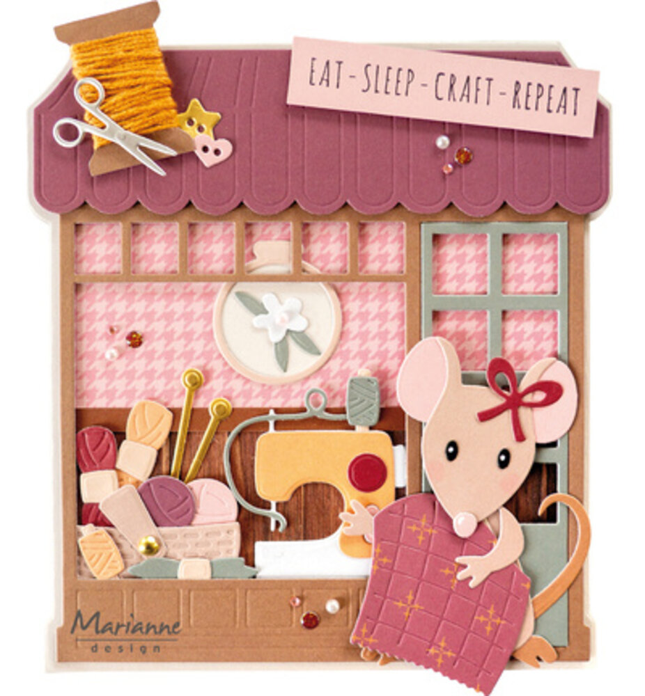 Marianne Design PRE-ORDER Collectables Needlecraft Accessories (COL1598) Marianne Design PRE-ORDER Collectables Needlecraft Accessories (COL1598)