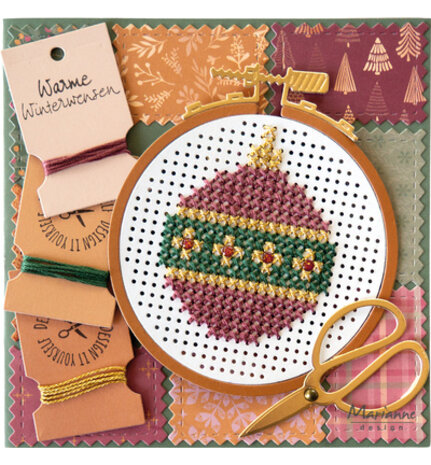 Marianne Design PRE-ORDER Craftables Embroidery Hoop (CR1752) Marianne Design PRE-ORDER Craftables Embroidery Hoop (CR1752)
