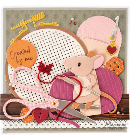 Marianne Design PRE-ORDER Craftables Punch Die XL Buttons (CR1753) Marianne Design PRE-ORDER Craftables Punch Die XL Buttons (CR1753)
