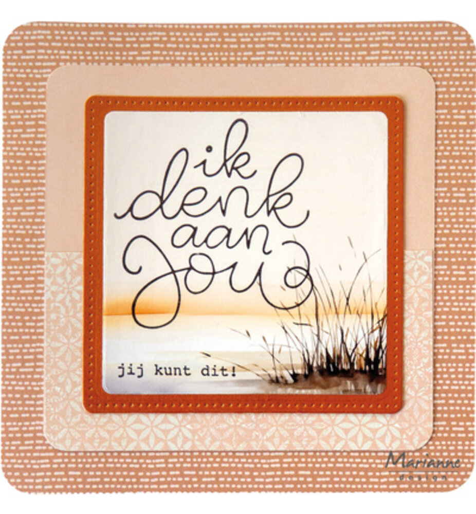 Marianne Design PRE-ORDER Craftables Squares (CR1755) Marianne Design PRE-ORDER Craftables Squares (CR1755)