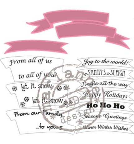 Marianne Design Collectable Banners & Text Christmas (COL1325) Marianne Design Collectable Banners & Text Christmas (COL1325)