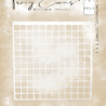 Tracy Evans Distressed Grid 6x6 Inch Stencil (ST010) Tracy Evans Distressed Grid 6x6 Inch Stencil (ST010)