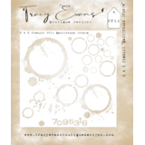 Tracy Evans Background Grunge 6x6 Inch Stencil (ST011)