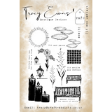 Tracy Evans Sit and Reflect A5 Clear Stamp (TE070)