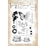 Tracy Evans Quiet Moments A5 Clear Stamp (TE072)