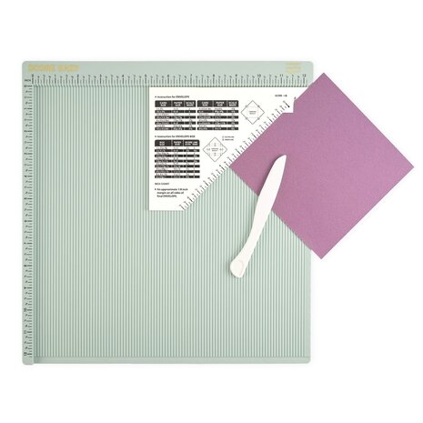 Vaessen Creative Score Easy Scoringboard 12x12 Inch Mint (2137-143)