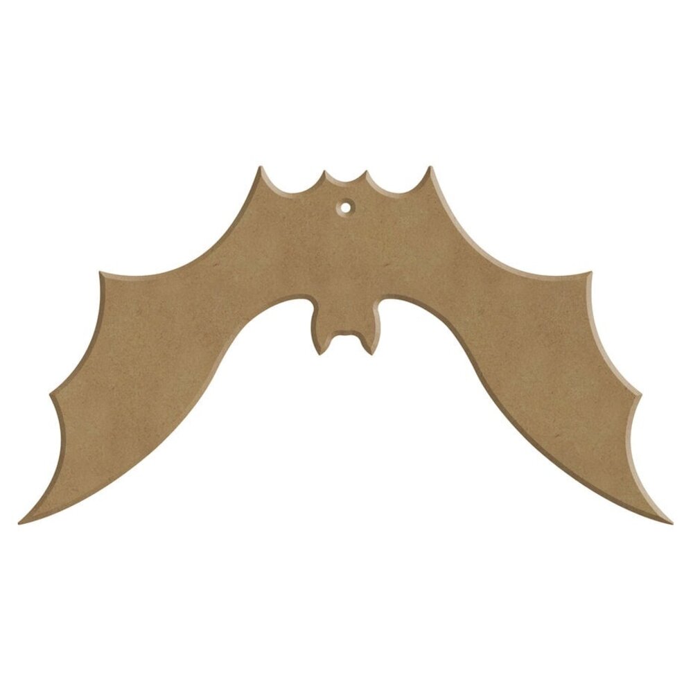 Aladine Halloween MDF Shapes 14x8cm Hanging Bat (4300) Aladine Halloween MDF Shapes 14x8cm Hanging Bat (4300)