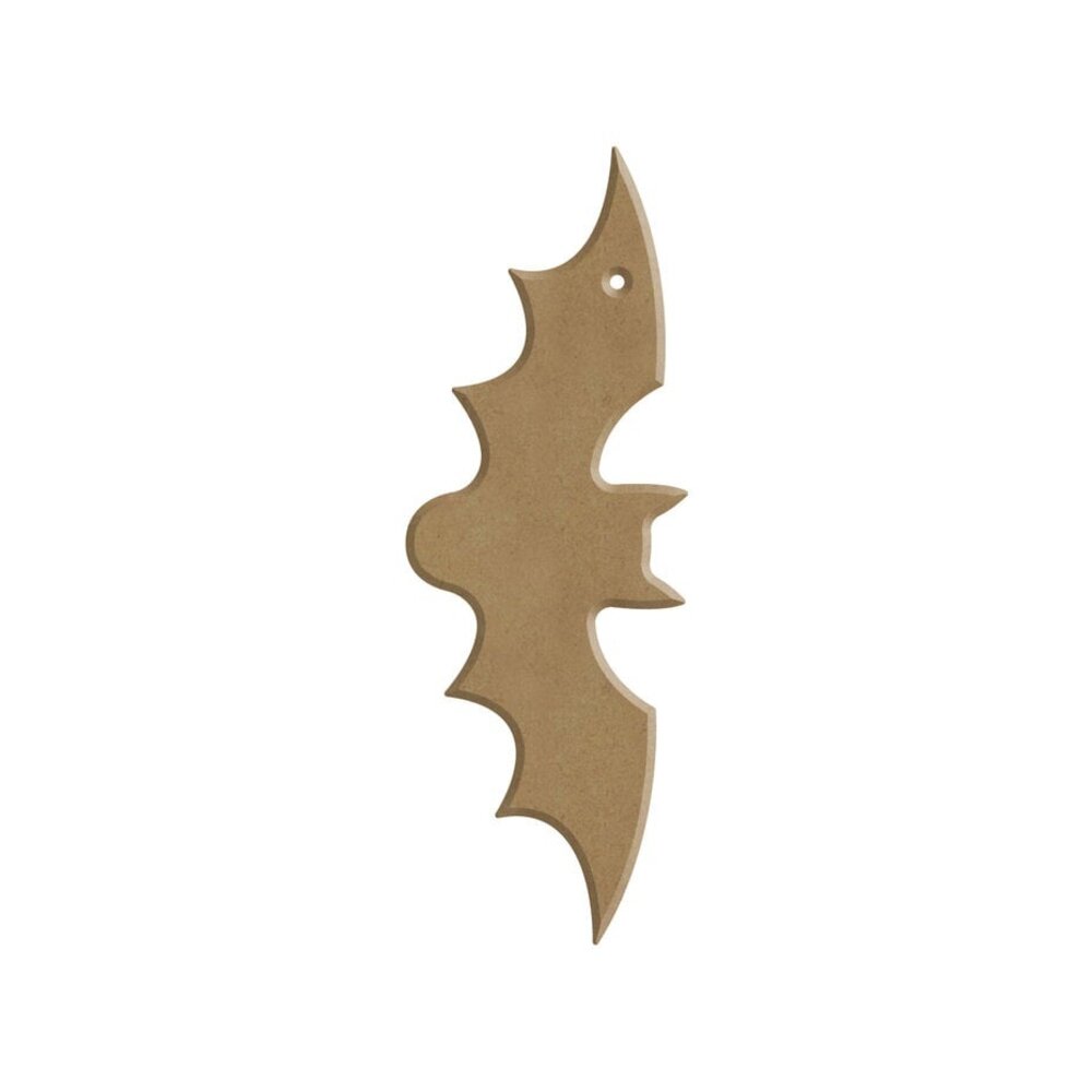 Aladine Halloween MDF Shapes 4x10 cm Vertical Bat (4306)