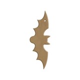 Aladine Halloween MDF Shapes 4x10 cm Vertical Bat (4306)