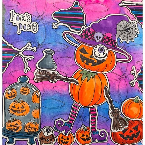 Ranger PRE-ORDER Dylusions Spooky Season Cling Stamps (DYR10051) Ranger PRE-ORDER Dylusions Spooky Season Cling Stamps (DYR10051)