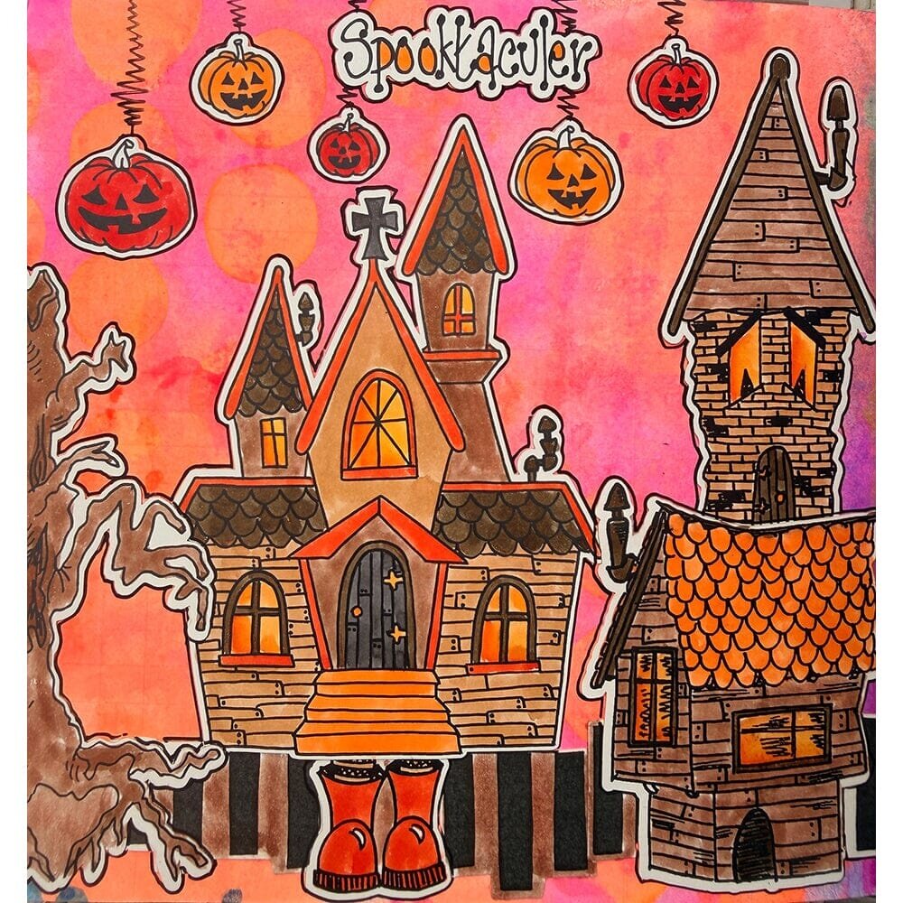 Ranger PRE-ORDER Dylusions Hocus Pocus Cling Stamps (DYR10052) Ranger PRE-ORDER Dylusions Hocus Pocus Cling Stamps (DYR10052)