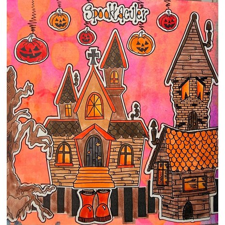 Ranger PRE-ORDER Dylusions Hocus Pocus Cling Stamps (DYR10052) Ranger PRE-ORDER Dylusions Hocus Pocus Cling Stamps (DYR10052)