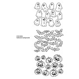 Ranger PRE-ORDER Dylusions Halloween Backgrounds Border Cling Stamps (DYR10055)