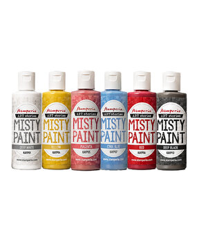 Stamperia Art Stories Misty Paint Primary Colors (KAYPX01)