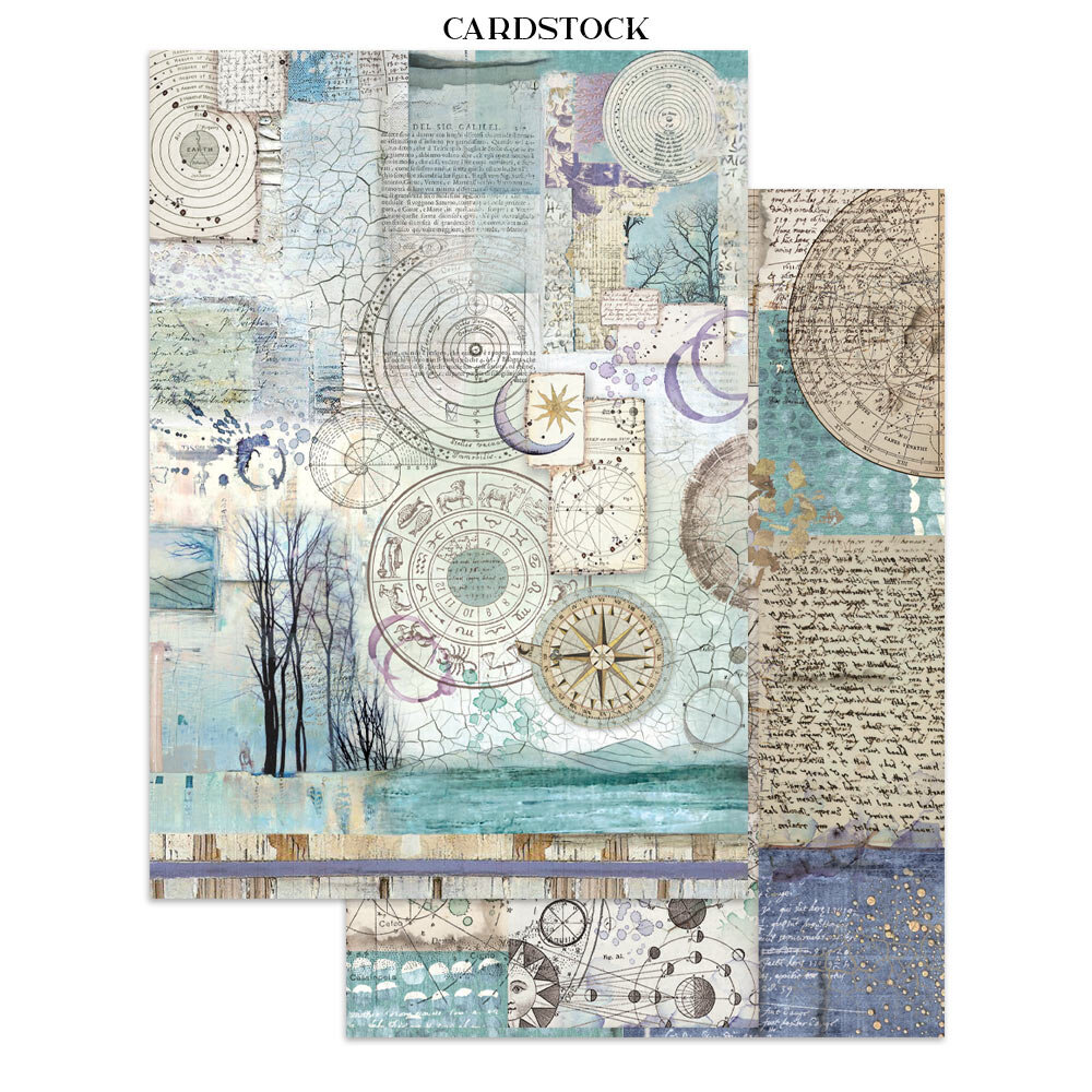 Stamperia Cosmos Junk Journal A5 Focus Points (SBJKS08)