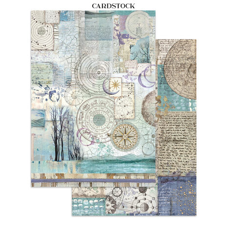 Stamperia Cosmos Junk Journal A5 Focus Points (SBJKS08)
