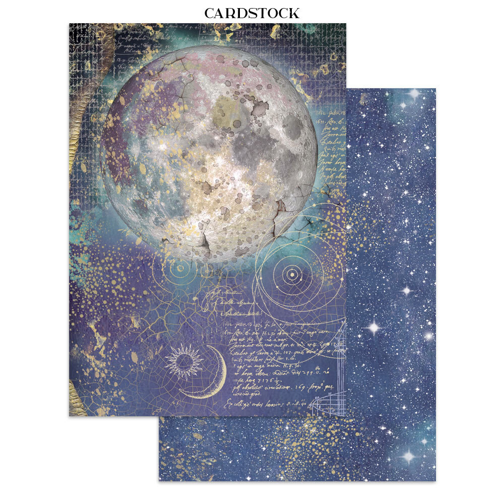 Stamperia Cosmos Junk Journal A5 Focus Points (SBJKS08)