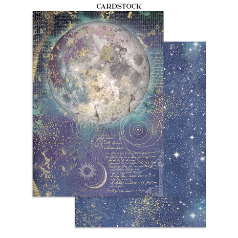 Stamperia Cosmos Junk Journal A5 Focus Points (SBJKS08)