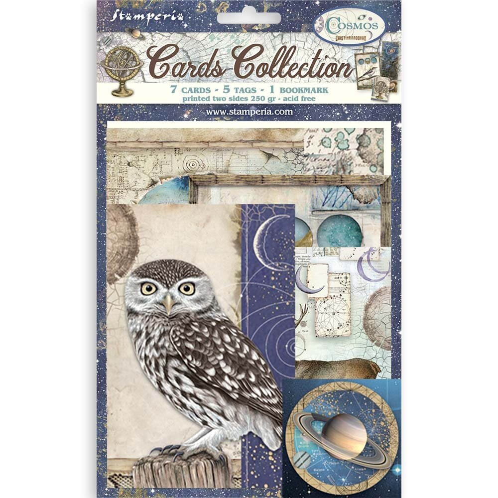 Stamperia Cosmos Cards Collection (SBCARD50) Stamperia Cosmos Cards Collection (SBCARD50)