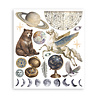 Stamperia Cosmos 8x8 Inch Rub-On Assortment (DFLRBXG14)
