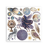 Stamperia Cosmos 6x6 Inch Rub-On Assortment (DFLRBX22)